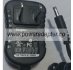 NERGIZER EGTSA-050100WU AC ADAPTER 5VDC 1A USED -(+)- NERGIZER EGTSA-050100WU AC ADAPTER 5VDC 1A USED -(+)-